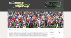 Desktop Screenshot of leagueofaugsburg.com